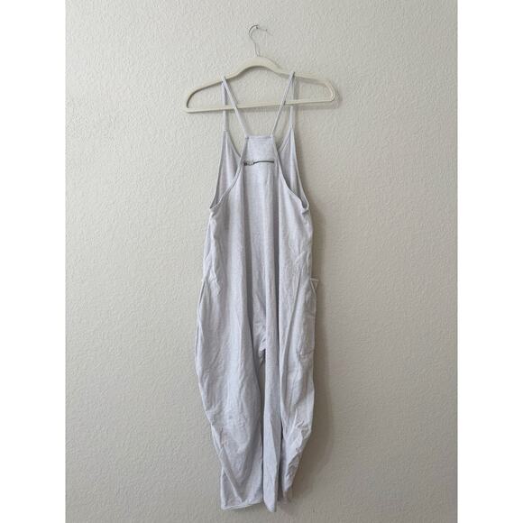 Free People Movement Hot Shot Onesie Light Gray Jumpsuit Size XS/S - Picture 4 of 6